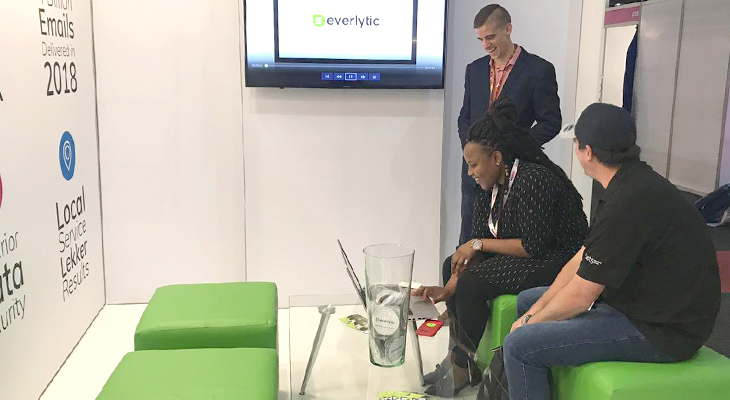 Madex 2019 | Everlytic stand | Meeting hub setup | Email marketing platform