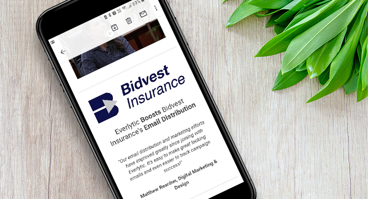Email Content & Design Trends for 2020 | Bidvest insurance testimonial | blog image