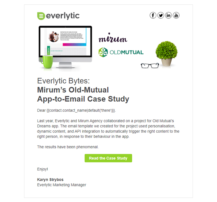 Everlytic | Blog | How Case Studies and Testimonials Impact Customer Decisions | Case Study Email Example