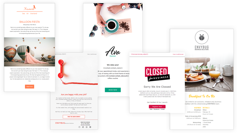 The 6 Key Elements of Effective Email Design | Everlytic | Email marketing | Marketing automation | Omnichannel communication | Email templates