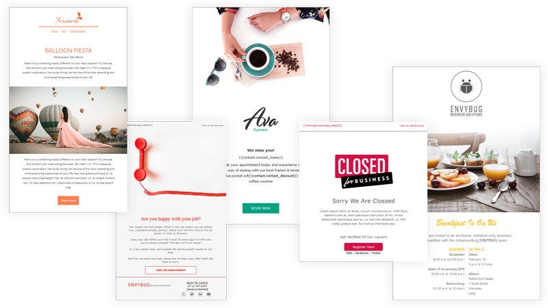 The 6 Key Elements of Effective Email Design | Everlytic | Email marketing | Marketing automation | Omnichannel communication | Email templates