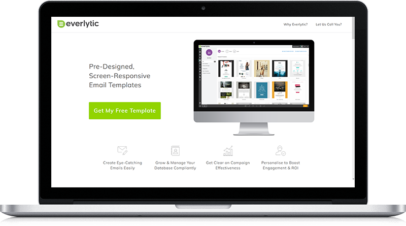Convert More Clients with These 6 Call-to-Action Tips | Everlytic | Email marketing | Marketing automation | Email templates on a screen