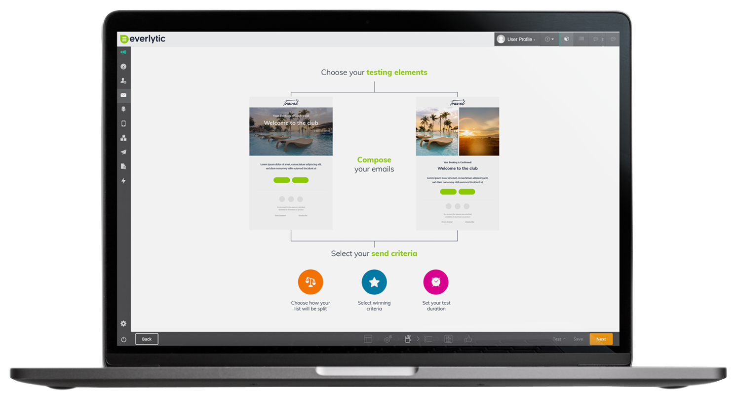 Everlytic 4 Improve Engagement with A B Tests Img | Everlytic | Travel & Hospitality